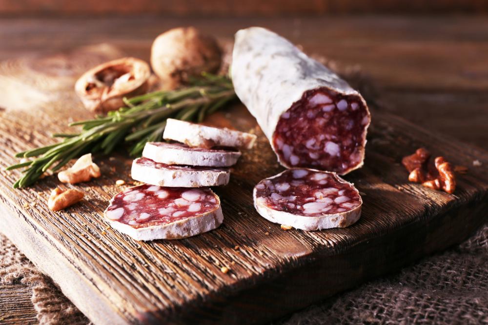 Saucissons près de Bellentre